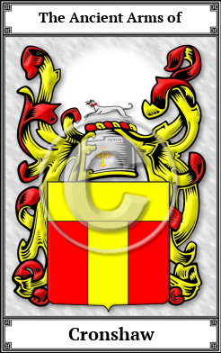 Cronshaw Family Crest Download (JPG)  Book Plated - 150 DPI