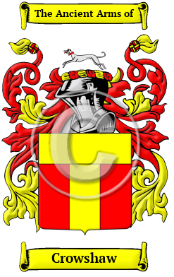 Crowshaw Family Crest/Coat of Arms
