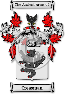 Creasman Family Crest Download (JPG) Legacy Series - 300 DPI