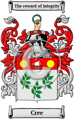 Cree Family Crest Download (JPG) Heritage Series - 600 DPI