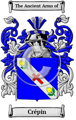 Crépin Family Crest Download (JPG) Heritage Series - 300 DPI