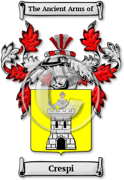 Crespi Family Crest Download (JPG) Legacy Series - 600 DPI