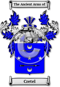 Cretel Family Crest Download (JPG) Legacy Series - 600 DPI