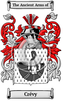 Crévy Family Crest Download (JPG) Heritage Series - 300 DPI