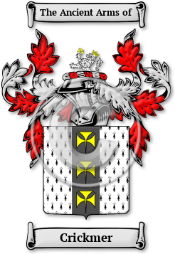 Crickmer Family Crest Download (jpg) Legacy Series - 150 DPI