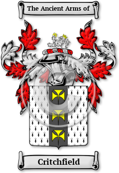 Critchfield Family Crest Download (jpg) Legacy Series - 150 DPI