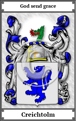 Creichtolm Family Crest Download (JPG)  Book Plated - 150 DPI