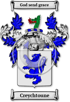 Creychtoune Family Crest Download (jpg) Legacy Series - 150 DPI