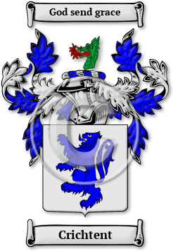 Crichtent Family Crest Download (jpg) Legacy Series - 150 DPI