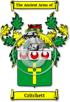 Critchett Family Crest Download (jpg) Legacy Series - 150 DPI