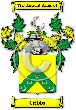 Cribbs Family Crest Download (JPG) Legacy Series - 600 DPI