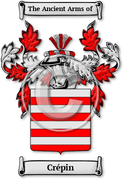 Crépin Family Crest Download (JPG) Legacy Series - 600 DPI
