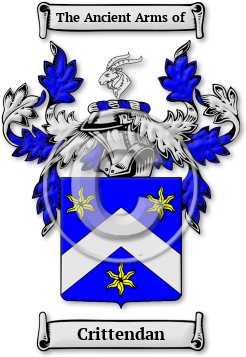 Crittendan Family Crest Download (jpg) Legacy Series - 150 DPI