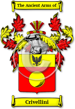 Crivellini Family Crest Download (jpg) Legacy Series - 150 DPI