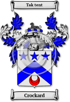 Crockard Family Crest Download (jpg) Legacy Series - 150 DPI