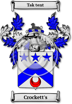 Crockett's Family Crest Download (jpg) Legacy Series - 150 DPI