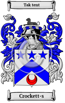 Crockett-s Family Crest Download (JPG) Heritage Series - 300 DPI