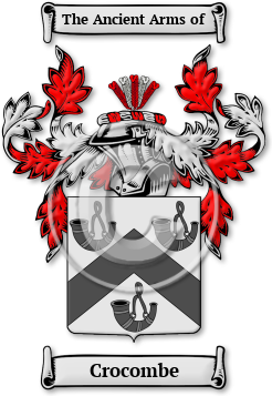 Crocombe Family Crest Download (jpg) Legacy Series - 150 DPI