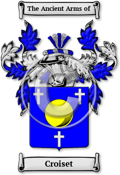 Croiset Family Crest Download (JPG) Legacy Series - 600 DPI