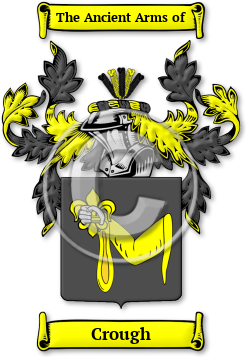 Crough Family Crest Download (jpg) Legacy Series - 150 DPI