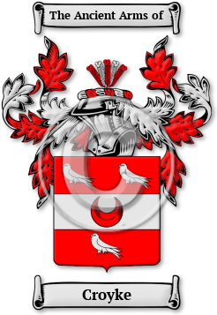 Croyke Family Crest Download (JPG) Legacy Series - 600 DPI