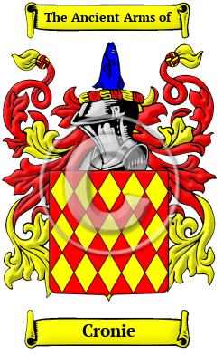 Cronie Family Crest/Coat of Arms