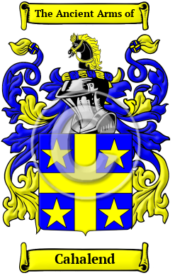 Cahalend Family Crest/Coat of Arms