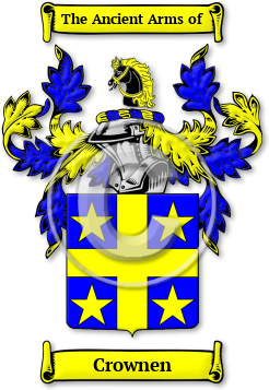Crownen Family Crest Download (JPG) Legacy Series - 600 DPI