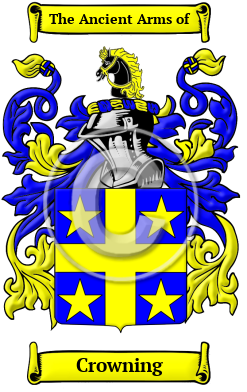Crowning Family Crest/Coat of Arms