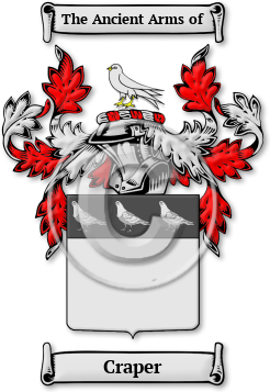 Craper Family Crest Download (JPG) Legacy Series - 600 DPI