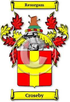 Croseby Family Crest Download (JPG) Legacy Series - 600 DPI