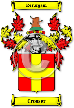 Crosser Family Crest Download (jpg) Legacy Series - 150 DPI