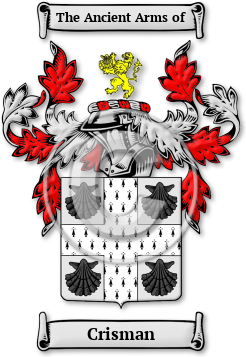 Crisman Family Crest Download (JPG) Legacy Series - 600 DPI