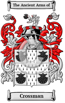 Crossman Family Crest/Coat of Arms