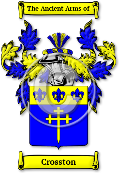 Crosston Family Crest Download (jpg) Legacy Series - 150 DPI