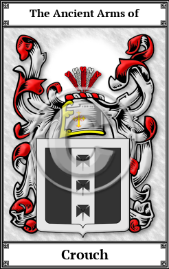 Crouch Family Crest Download (JPG)  Book Plated - 150 DPI