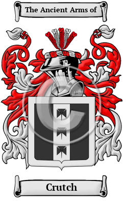 Crutch Family Crest Download (JPG) Heritage Series - 600 DPI