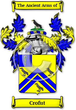 Crofut Family Crest Download (JPG) Legacy Series - 600 DPI