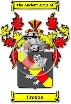 Croxon Family Crest Download (JPG) Legacy Series - 600 DPI