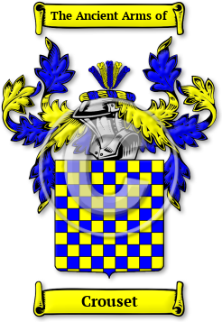Crouset Family Crest Download (jpg) Legacy Series - 150 DPI