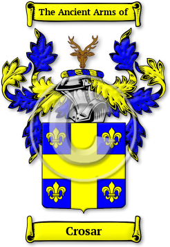 Crosar Family Crest Download (JPG) Legacy Series - 600 DPI