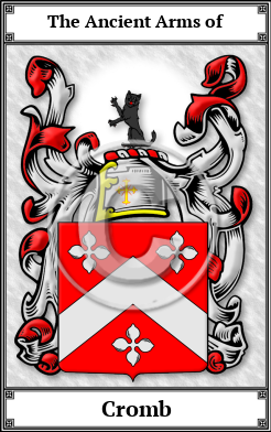 Cromb Family Crest Download (JPG)  Book Plated - 150 DPI