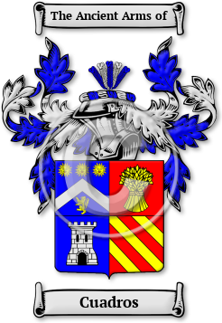 Cuadros Family Crest Download (jpg) Legacy Series - 150 DPI