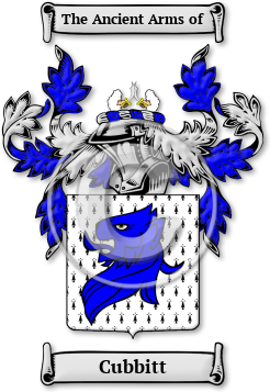 Cubbitt Family Crest Download (jpg) Legacy Series - 150 DPI