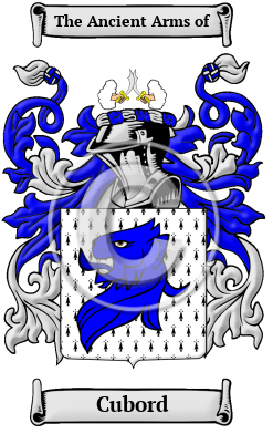 Cubord Family Crest/Coat of Arms