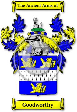 Goodworthy Family Crest Download (jpg) Legacy Series - 150 DPI