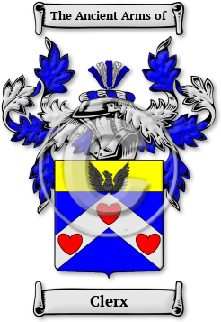 Clerx Family Crest Download (JPG) Legacy Series - 600 DPI