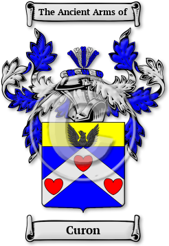 Curon Family Crest Download (jpg) Legacy Series - 150 DPI