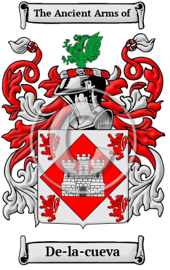 De-la-cueva Family Crest Download (JPG) Heritage Series - 300 DPI