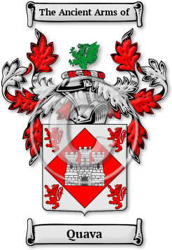 Quava Family Crest Download (jpg) Legacy Series - 150 DPI
